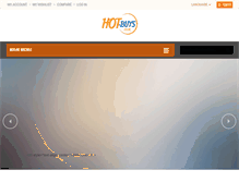 Tablet Screenshot of hot-buys.co.uk